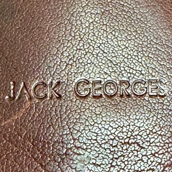 Jack Georges Voyager Oxblood Leather‎ Convertible Backpack - Picture 8 of 9